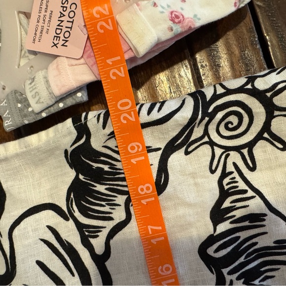 MADEWELL Boxy Cap-Sleeve Shirt in 100% Linen Lighthouse Shell Print Size XS - Picture 6 of 8